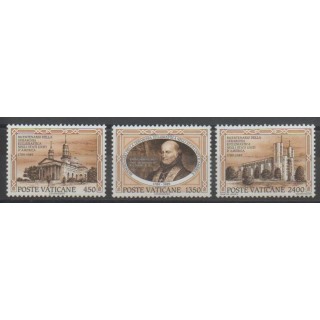 Stamps - Vatican - 1989 - Nb 864/866 - Churches