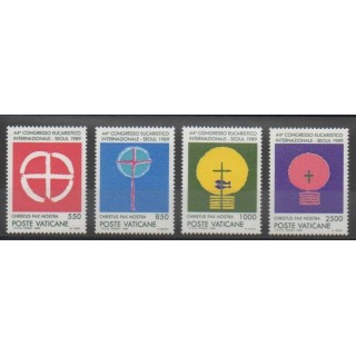 Stamps - Vatican - 1989 - Nb 860/863 - Religion