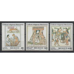 Mexique - 1982 - No 985/987 - Musique