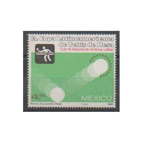 Mexique - 1981 - No 922 - Sports divers