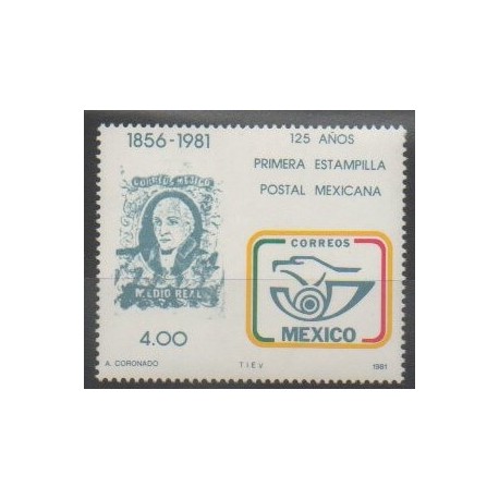 Mexico - 1981 - Nb 935 - Stamps on stamps