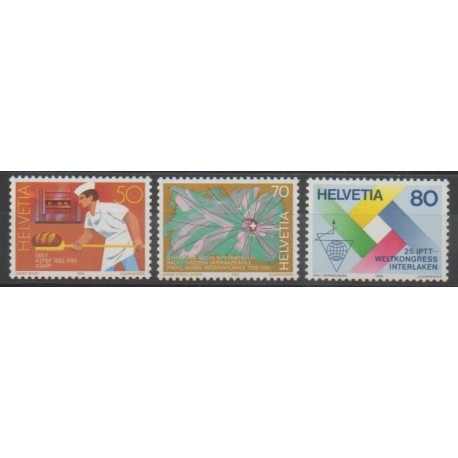 Swiss - 1985 - Nb 1230/1232