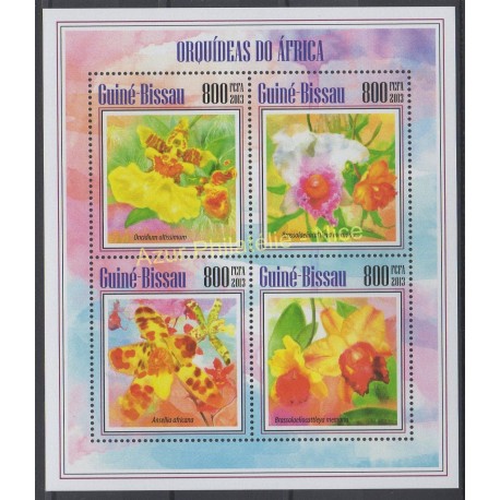Guinée-Bissau - 2013 - No 5165/5168 - orchidées