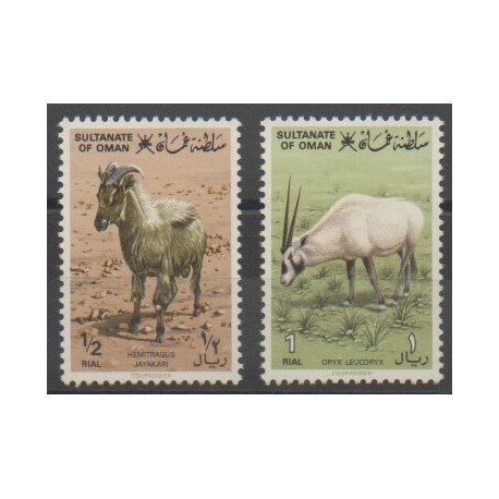 Oman - 1982 - Nb 222/223 - Mamals