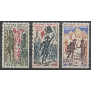 Timbres - France - Poste - 1972 - No 1729/1731 - Napoléon
