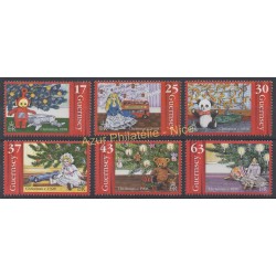 Stamps - Theme christmas - Guernsey - 1998 - Nb 796/801