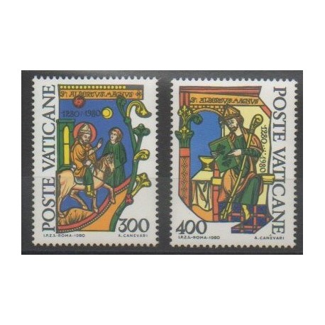 Vatican - 1980 - Nb 698/699 - Religion