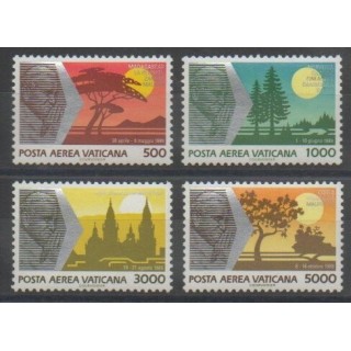 Timbres - Vatican - 1990 - No PA88/PA91 - Papauté