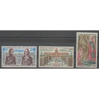 Timbres - France - Poste - 1973 - No 1774/1776 - Napoléon