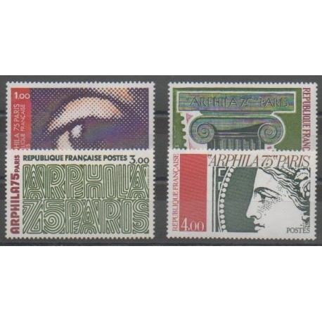 France - Poste - 1975 - No 1830/1833 - Exposition