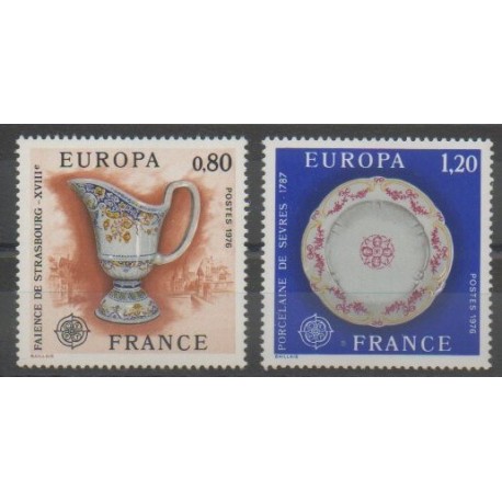 France - Poste - 1976 - No 1877/1878 - Art