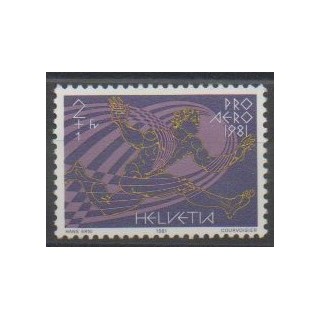Timbres - Suisse - 1981 - No PA48