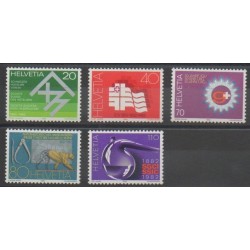 Swiss - 1982 - Nb 1143/1147