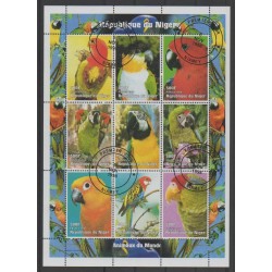 Niger - 1998 - Nb 1247/1255 - Birds - Used