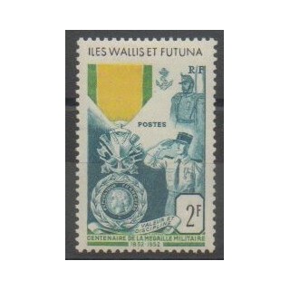 Timbres - Wallis et Futuna  - 1952 - No 156 - Neuf avec charnière