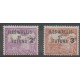 Wallis et Futuna - 1927 - No T9/T10