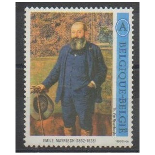 Stamps - Belgium - 1996 - Nb 2628 - Paintings