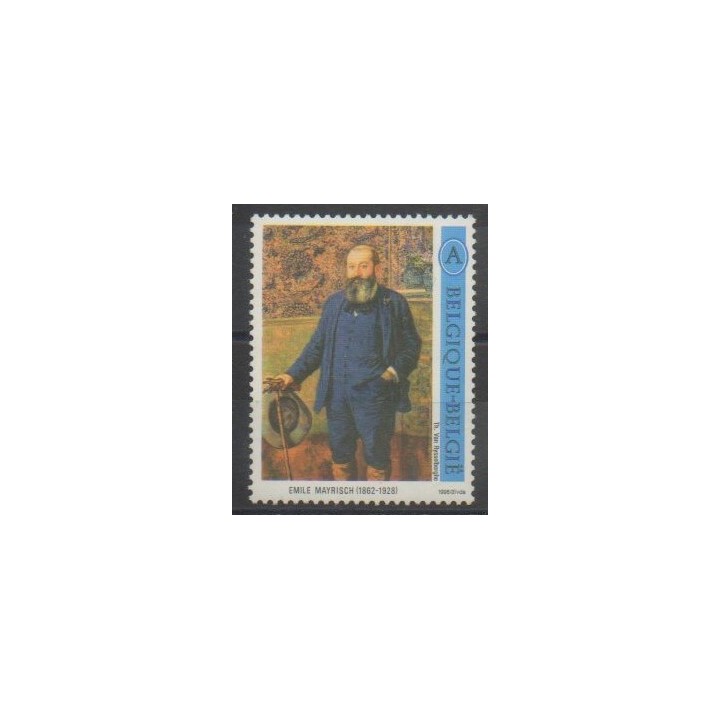Timbres - Belgique - 1996 - No 2628 - Peinture