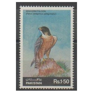 Timbres - Pakistan - 1986 - No 650 - Oiseaux