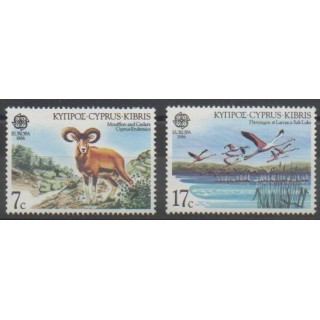Stamps - Cyprus - 1986 - Nb 651/652 - Environment - Europa