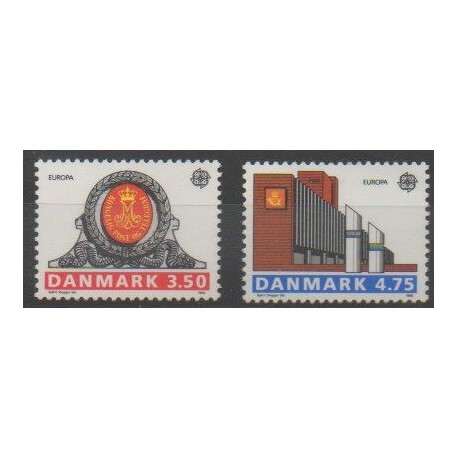 Danemark - 1990 - No 978/979 - Europa