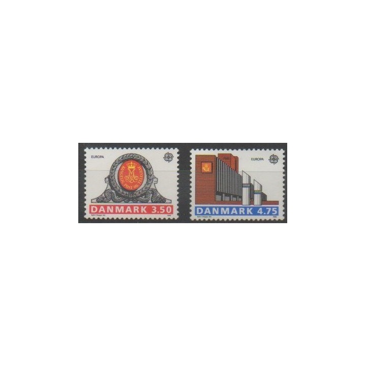 Stamps - Denmark - 1990 - Nb 978/979 - Europa