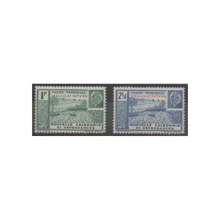 Stamps - Wallis and Futuna - 1941 - Nb 90/91