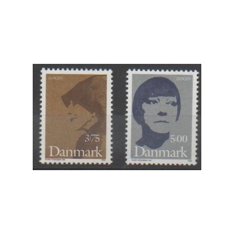 Denmark - 1996 - Nb 1128/1129 - Celebrities - Europa