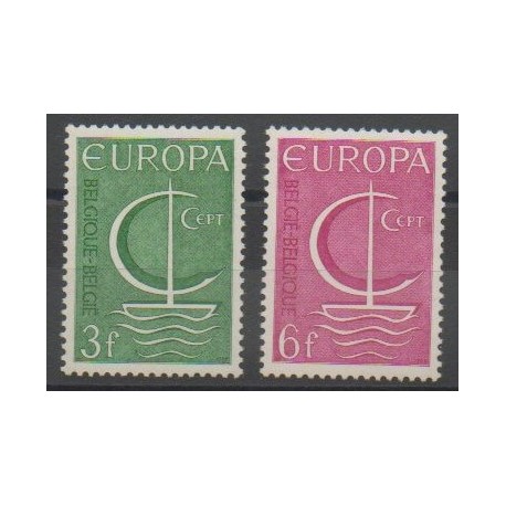 Belgium - 1966 - Nb 1389/1390 - Europa