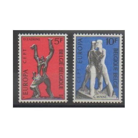 Belgium - 1974 - Nb 1707/1708 - Art - Europa