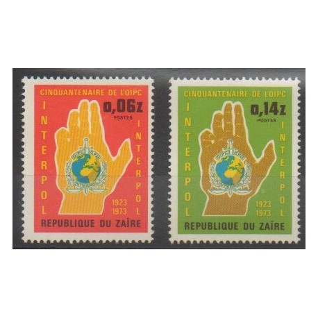 Zaïre - 1973 - No 835/836