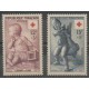 France - Poste - 1955 - No 1048/1049 - Santé ou Croix-Rouge