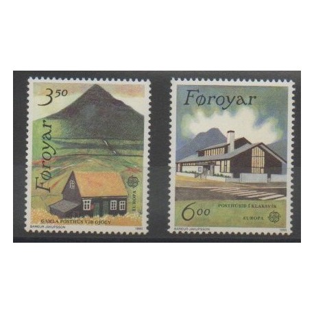 Faroe (Islands) - 1990 - Nb 192/193 - Europa