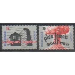 Belgique - 1995 - No 2597/2598 - Europa
