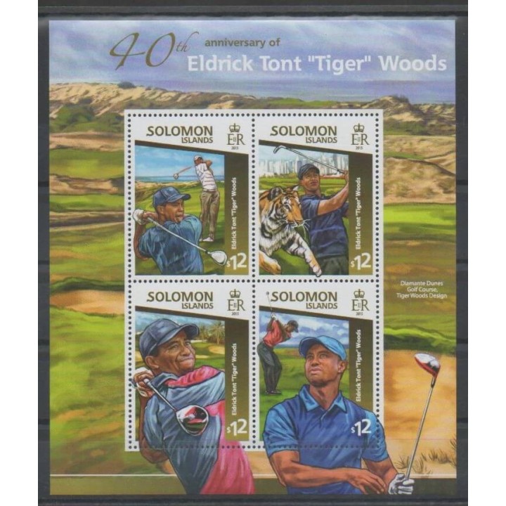 Stamps - Solomon (Islands) - 2015 - Nb 2628/2631 - Various sports