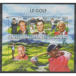 Stamps - Central African Republic - 2015 - Nb 3980/3983 - Various sports