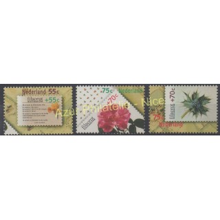 Timbres - Thème timbres sur timbres - Pays-Bas - 1988 - No 1306/1308