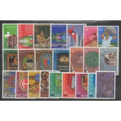 Swiss - complete year - 1981 - Nb 1121/1142 - PA48