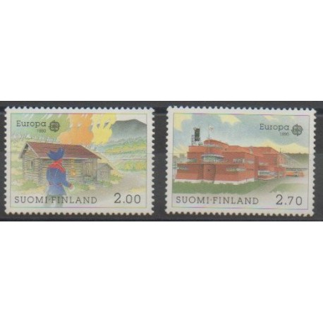 Finlande - 1990 - No 1074/1075 - Europa