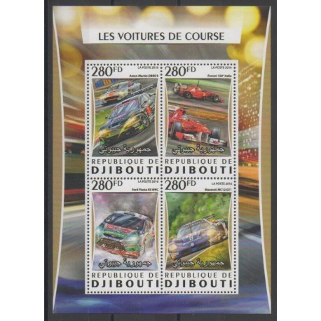 Djibouti - 2016 - Nb 1051/1054 - Cars
