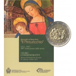 Saint-Marin - 2013 - Coffret : 500e anniversaire de la mort de Malers Pinturicchio