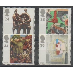 Great Britain - 1993 - Nb 1674/1677 - Art - Europa