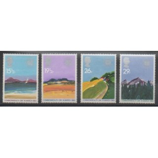 Timbres - Grande-Bretagne - 1983 - No 1071/1074 - Sites