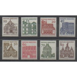 West Germany (FRG) - 1964 - Nb 322/328 - Monuments