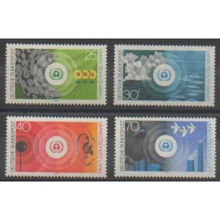 Stamps - West Germany (FRG) - 1973 - Nb 623/626 - Environment
