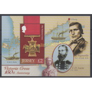 Timbres - Thème histoire divers - Jersey - 2006 - No BF 66