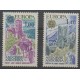 French Andorra - 1977 - Nb 261/262 - Monuments - Europa