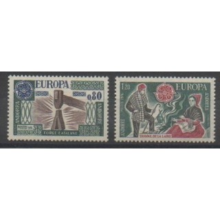 Stamps - French Andorra - 1976 - Nb 253/254 - Europa