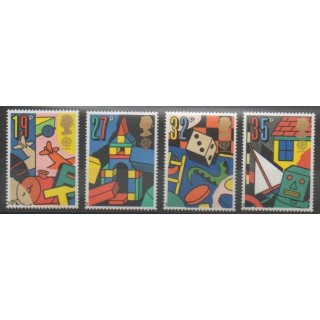 Timbres - Grande-Bretagne - 1989 - No 1380/1383 - Enfance - Europa