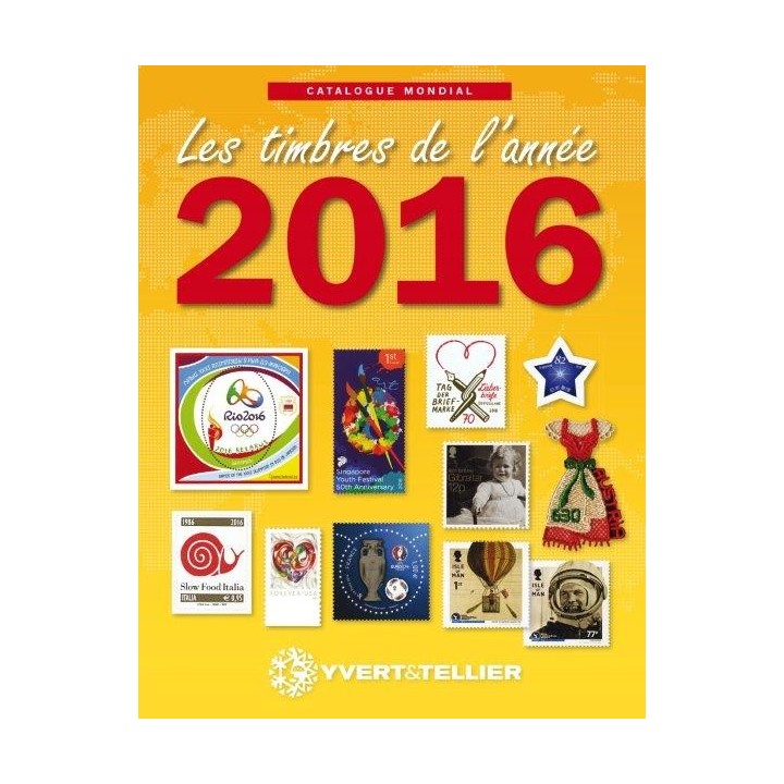 Timbres de l'année 2016